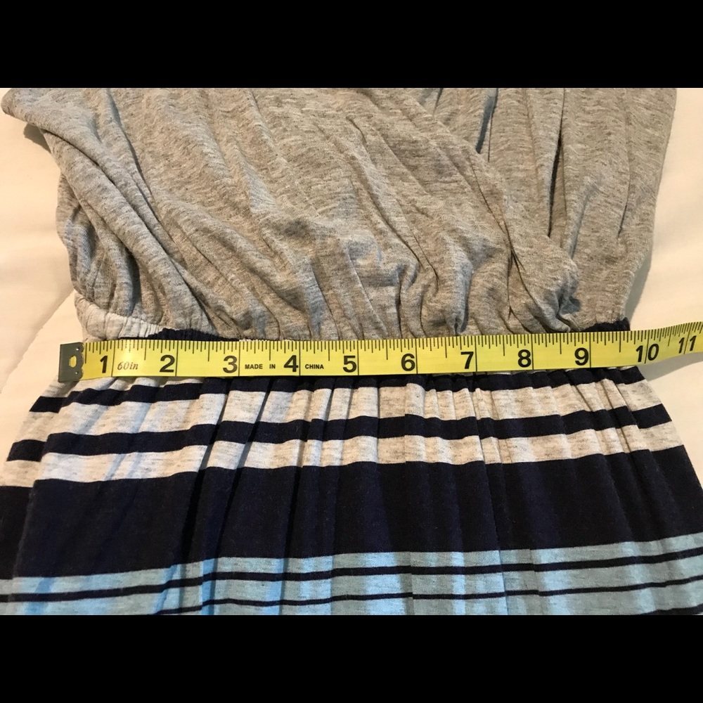 Pink Lotus grey and blue travel dress size Small - Picture 4 of 16